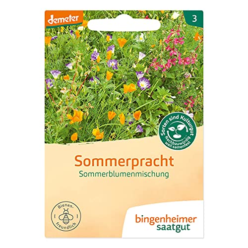 Bingenheimer Saatgut AG Sommerpracht - Sommerblumenmischung (1 x 1 Stk) von Bingenheimer Saatgut AG