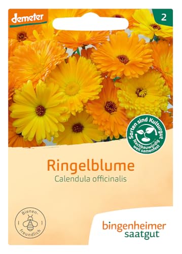 Bingenheimer Saatgut - Ringelblume Calendula - Blumen Saatgut / Samen von Bingenheimer Saatgut AG