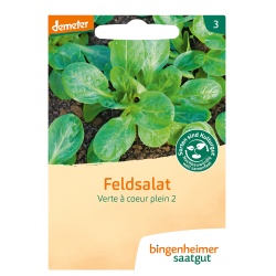 Feldsalat Verte à coeur plein von Bingenheimer Saatgut