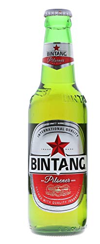 BINTANG - Bier 4,7% Alc. - Plato 10,4, 24er pack (24 X 330 ML) von Bintang