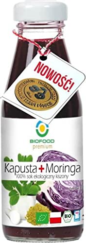 Rotkohlsaft mit Moringa BIO 200 ml - Bio Food von Bio Food