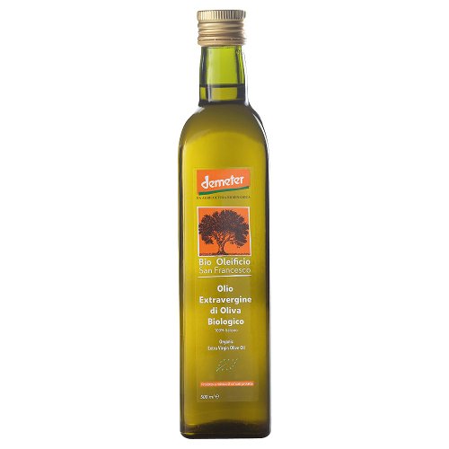 Bio Oleificio San Fransesc Demeter Olivenöl extravergine (2 x 500 ml) von The Great Canadian Tea