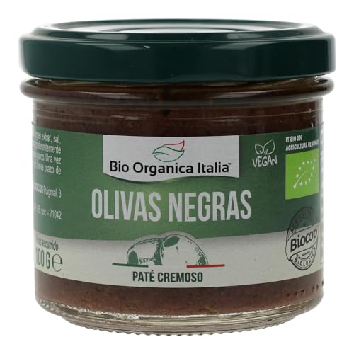 Bio Organica Italia Pate Olivas Negras 100 Gr von Bio Organica Italia