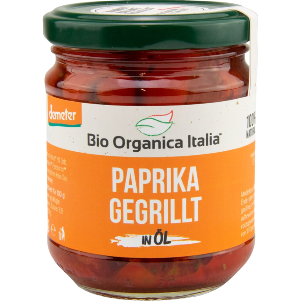 Bio Paprika gegrillt in Öl von Bio Organica Italia