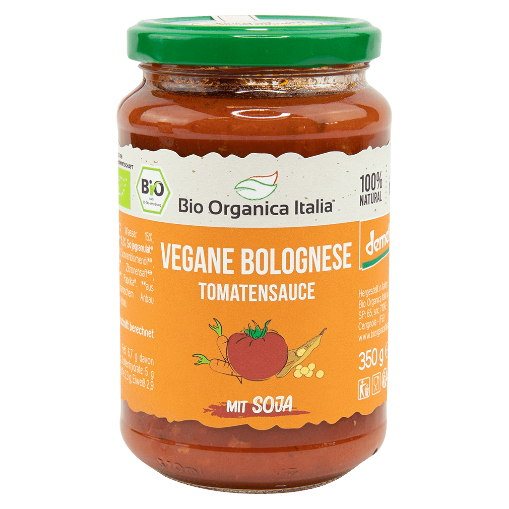 Bio Vegane Bolognese Tomatensauce von Bio Organica Italia