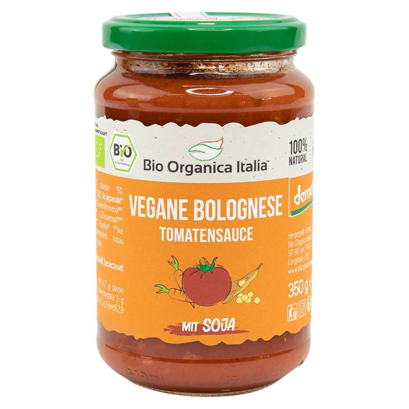 Bio Vegane Bolognese Tomatensauce von Bio Organica Italia