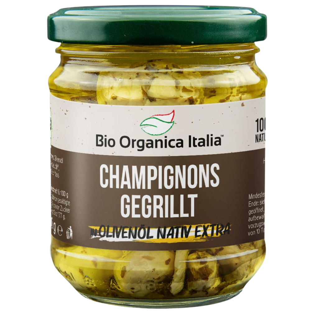 Gegrillte Champignons in Öl von Bio Organica Italia