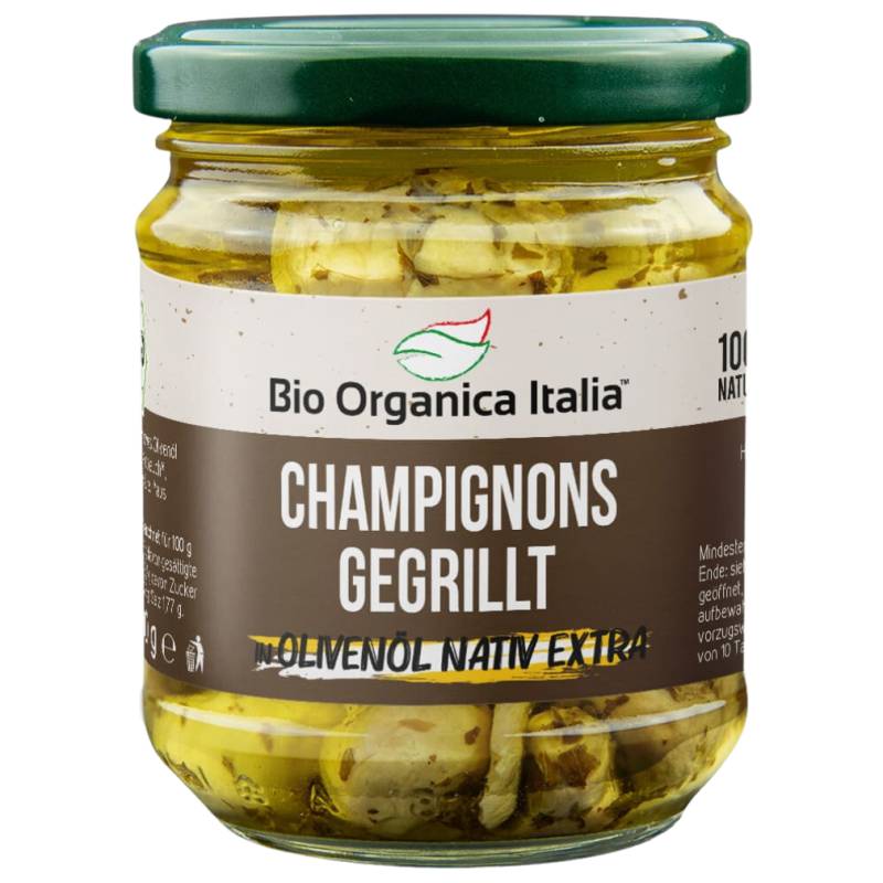 Gegrillte Champignons in Öl von Bio Organica Italia