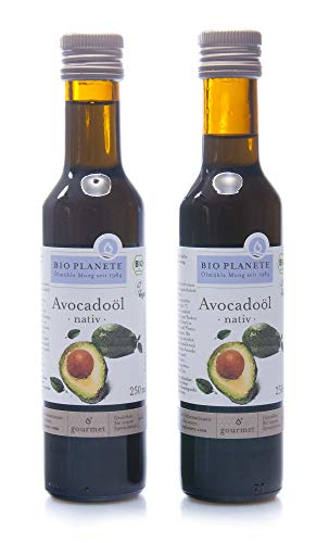 Bio Planète Avocadoöl nativ aus kbA, 2er Pack (2 x 250 ml) von Bio Planète