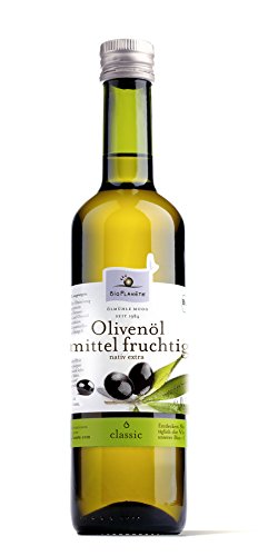 Bioplanete Olivenöl mittel fruchtig,nativ, 3er Pack (3 x 500 ml) von Bio Planète