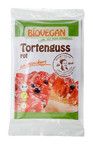 Tortenguss rot, BIO von Biovegan