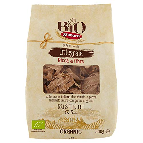 Bio granoro Rustikale Integralnudeln, 500 g von Bio granoro