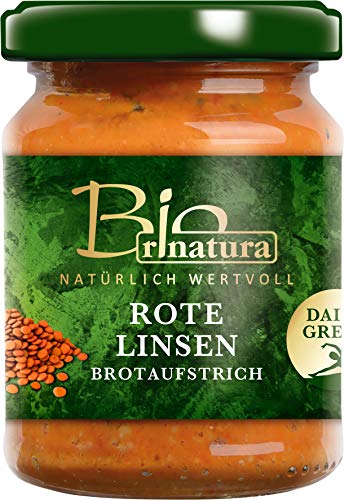 AUFSTRICH ROTE LINSEN von Bio Rinatura, 125g von Bio rinatura NATÜRLICH WERTVOLL