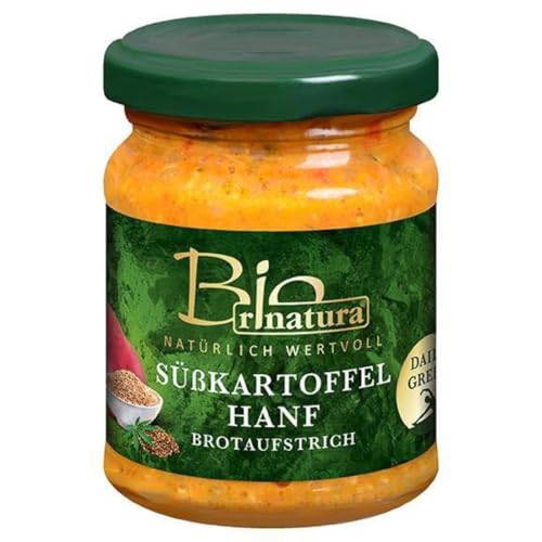 Bio rinatura Quinoa Süßkartoffel Hanf Brotaufstrich, 120g von Bio rinatura