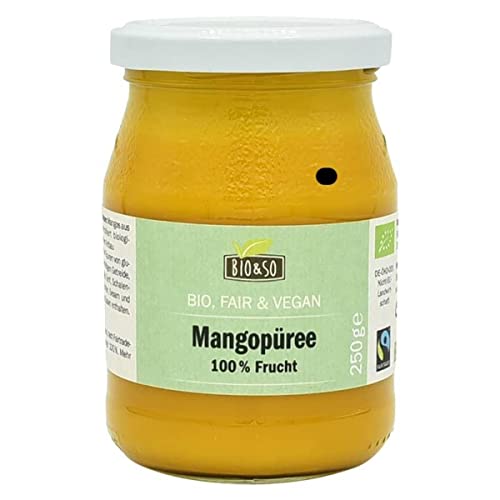 Bioso Mangopüree, 250g von Bio&so