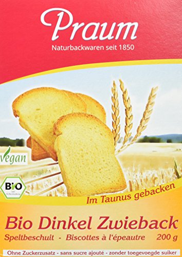 Praum Bio Dinkel Zwieback (1 x 200 g) von Bio