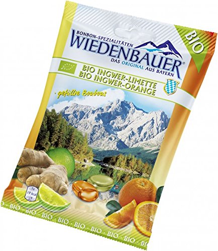 Bio4you Ingwer-Limetten- & Ingwer-Orangen-Bonbons (75 g) - Bio von Bio4you