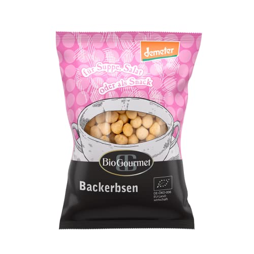 BioGourmet Backerbsen mit Vollkornweizenmehl, bio, demeter, 100g von BioGourmet