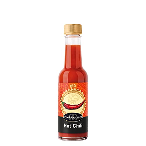 BioGourmet Bio Würzsauce Hot Chili, 140 ml von BioGourmet