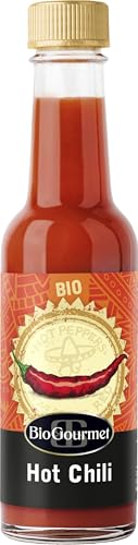 BioGourmet Bio Würzsauce Hot Chili, 6 x 140ml von BioGourmet