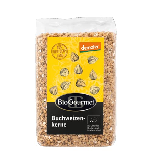 BioGourmet Buchweizenkerne, demeter, 1 x 500g Beutel von BioGourmet