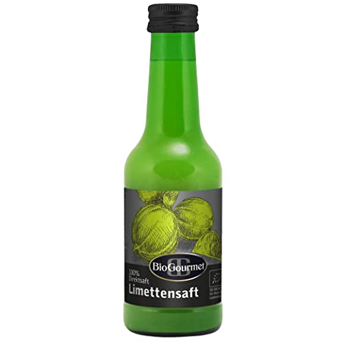 BioGourmet Limettensaft, 200 ml Flasche - BIO von BioGourmet