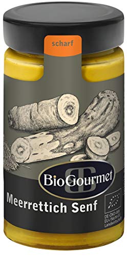 BioGourmet Meerrettich Senf, 200g von BioGourmet