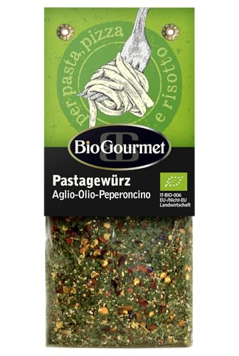 BioGourmet Pastagewürz Aglio-Olio-Peperoncino 1 x 100g Beutel - Bio von BioGourmet