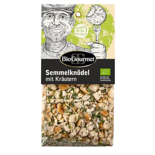 BioGourmet Semmelknödel mit Kräutern 1 x 140g Beutel Bio von BioGourmet