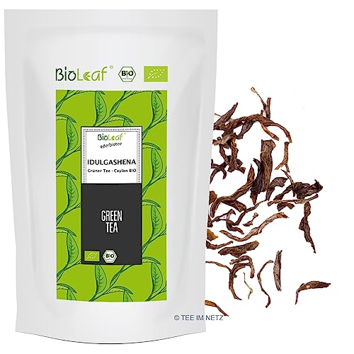 BioLeaf® Grüner Tee Ceylon Idulgashena BOP - BIO (100 Gramm) von BioLeaf