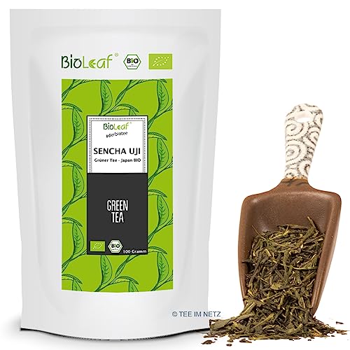 BioLeaf® Grüner Tee Sencha Uji - BIO (100 Gramm) von BioLeaf