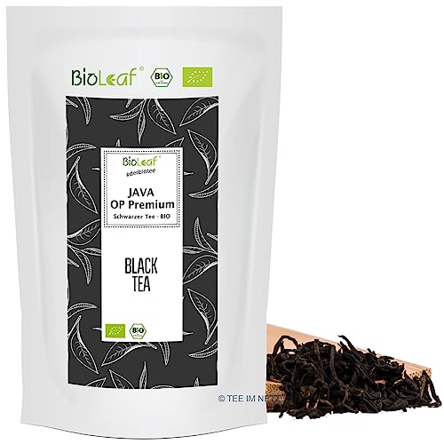 BioLeaf® Schwarzer Tee Java OP Premium - BIO (100 Gramm) von BioLeaf