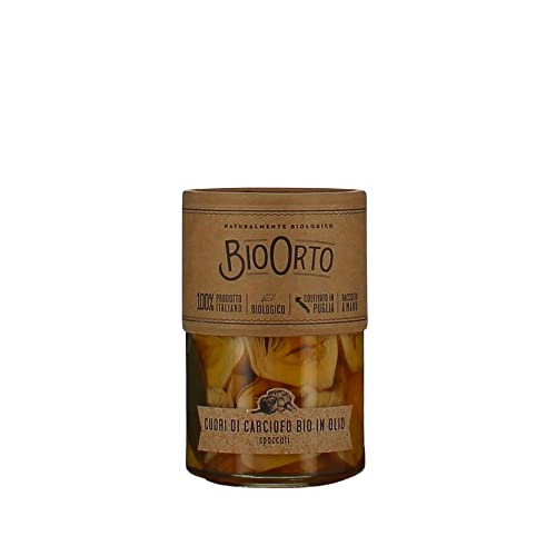 BioOrto Marinierte Artischockenherzen (Carciofo) 350g von BioOrto