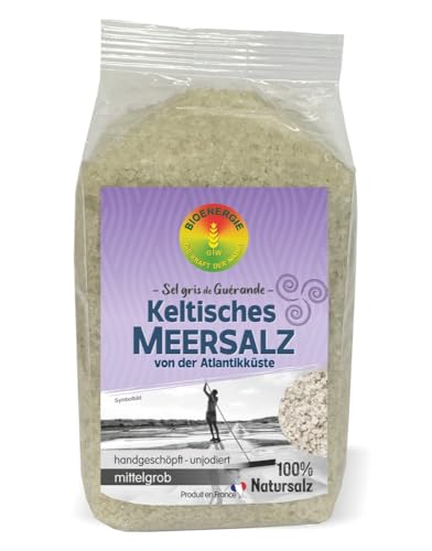 Bioenergie Keltisches Meersalz grobkörnig, unjodiert 800 g von Bioenergie