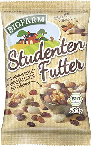 Biofarm Kluth Studentenfutter, vegan, 150 g von Biofarm