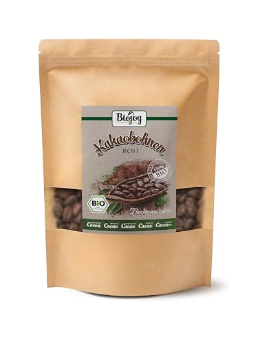 Biojoy BIO-Kakaobohnen (1 kg), roh und ganz (Theobroma cacao) von Biojoy