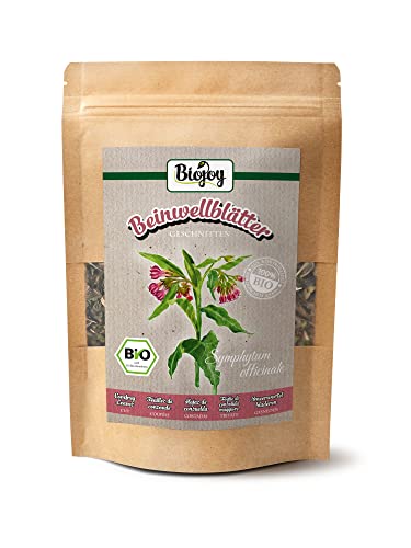 Biojoy BIO-Beinwell Tee (100 g), Beinwell-Blätter getrocknet und geschnitten (Symphytum officinale) von Biojoy