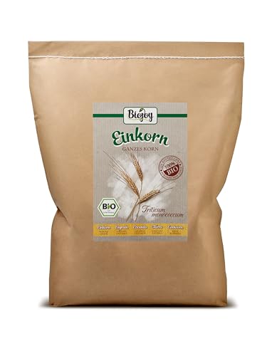 Biojoy BIO-Einkorn ganzes Korn (5 kg), Triticum monococcum von Biojoy