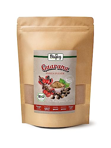 Biojoy BIO-Guarana Pulver (500 g), natürlich und ohne Zusätze, Guarana Tee (Paullinia cupana Kunth.) von Biojoy