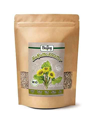 Biojoy BIO-Huflattich Tee (250 g), Huflattich-Blätter getrocknet und geschnitten (Tussilago farfara) von Biojoy