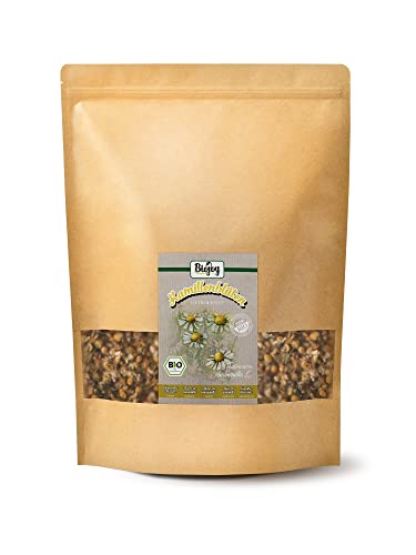 Biojoy BIO-Kamillenblüten (500 g), getrocknet und ganz, Kamillentee (Matricaria chamomilla) von Biojoy