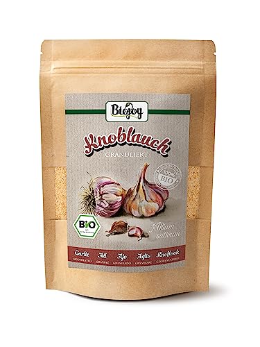 Biojoy BIO-Knoblauch granuliert (250 g), Knoblauch-Granulat (Allium sativum) von Biojoy