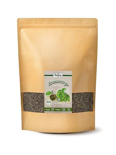 Biojoy BIO-Krauseminze Tee (500 g), Nana Minze getrocknet und gerebelt (Mentha spicata var. Crispa) von Biojoy