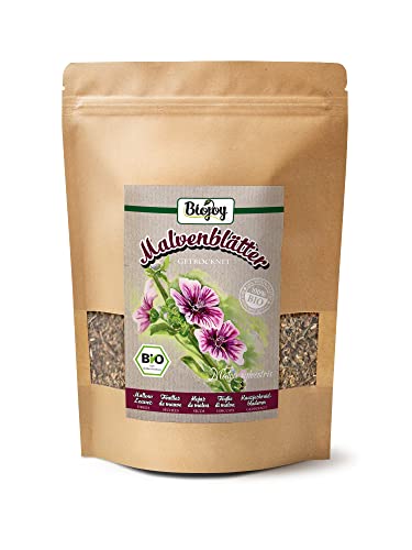 Biojoy BIO-Malvenblätter Tee (200 g), getrocknet und geschnitten, Malventee (Malva sylvestris) von Biojoy