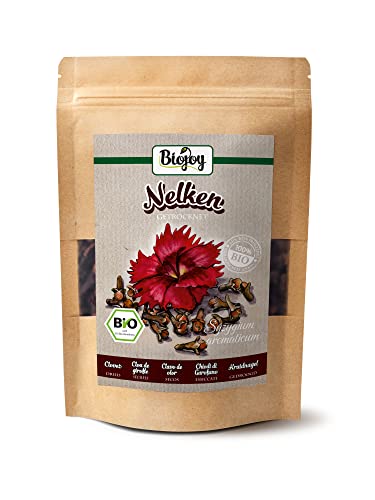 Biojoy BIO-Nelken ganz (250 g), getrocknet Gewürznelken, ohne Zusätze (Syzygium aromaticum) von Biojoy