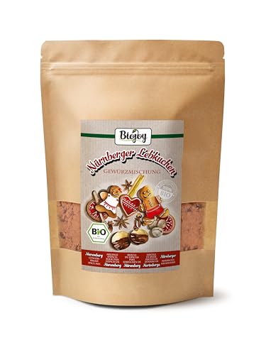 Biojoy BIO-Nürnberger Lebkuchen Gewürzmischung (500 g), Lebkuchen Weihnachtsgewürze, ideal zum Backen von Biojoy