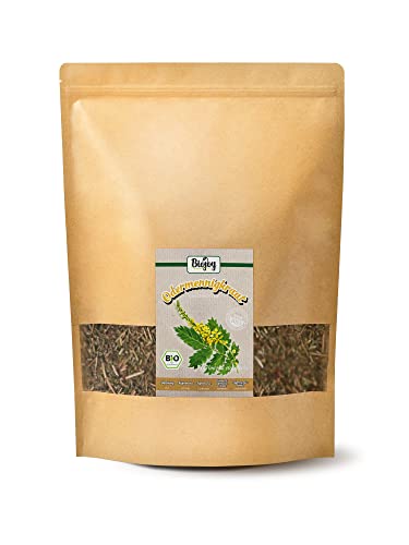 Biojoy BIO-Odermennig-Tee (500 g), Odermennigkraut getrocknet und geschnitten (Agrimonia eupatoria) von Biojoy