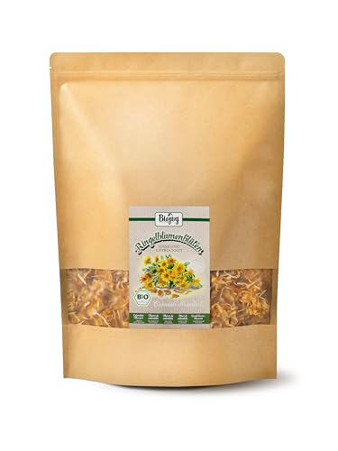 Biojoy BIO-Ringelblumenblüten Tee (500 g), getrocknet und ganz (Calendula officinalis L.) von Biojoy