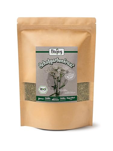 Biojoy BIO-Schafgarbentee (250 g), getrocknet und geschnitten, Schafgarbenkraut Tee (Achillea millefolium) von Biojoy