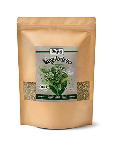 Biojoy BIO-Vogelmiere-Tee (250 g), getrocknet und geschnitten (Stelaria media) von Biojoy